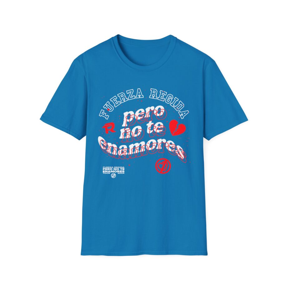 Fuerza Regida Broken Heart Unisex Softstyle T-shirt