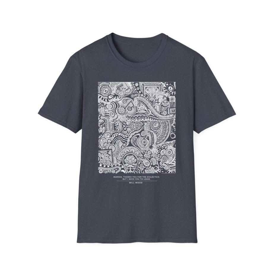 Will Wood Marsha, Thankk You Unisex Softstyle T-shirt