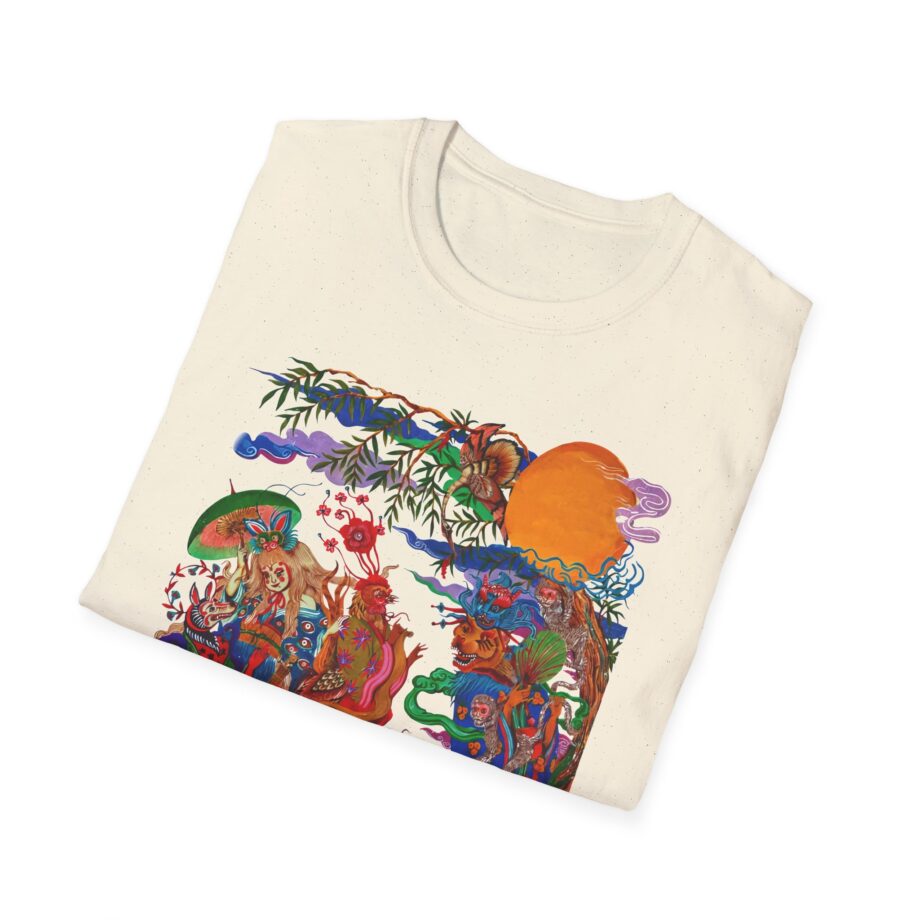 Kikagaku Moyo Tree Unisex Softstyle T-Shirt
