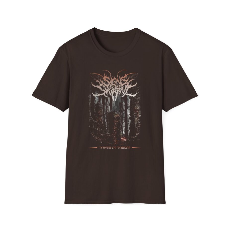 Signs of the Swarm Tower of Torsos Unisex Softstyle T-Shirt