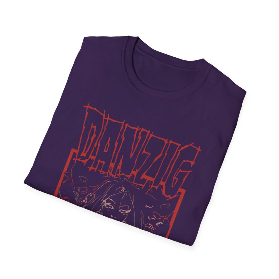 Danzig Black Laden Crown Unisex Softstyle T-shirt