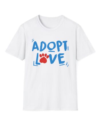 Nina Dobrev Adopt Love Unisex Softstyle T-shirt
