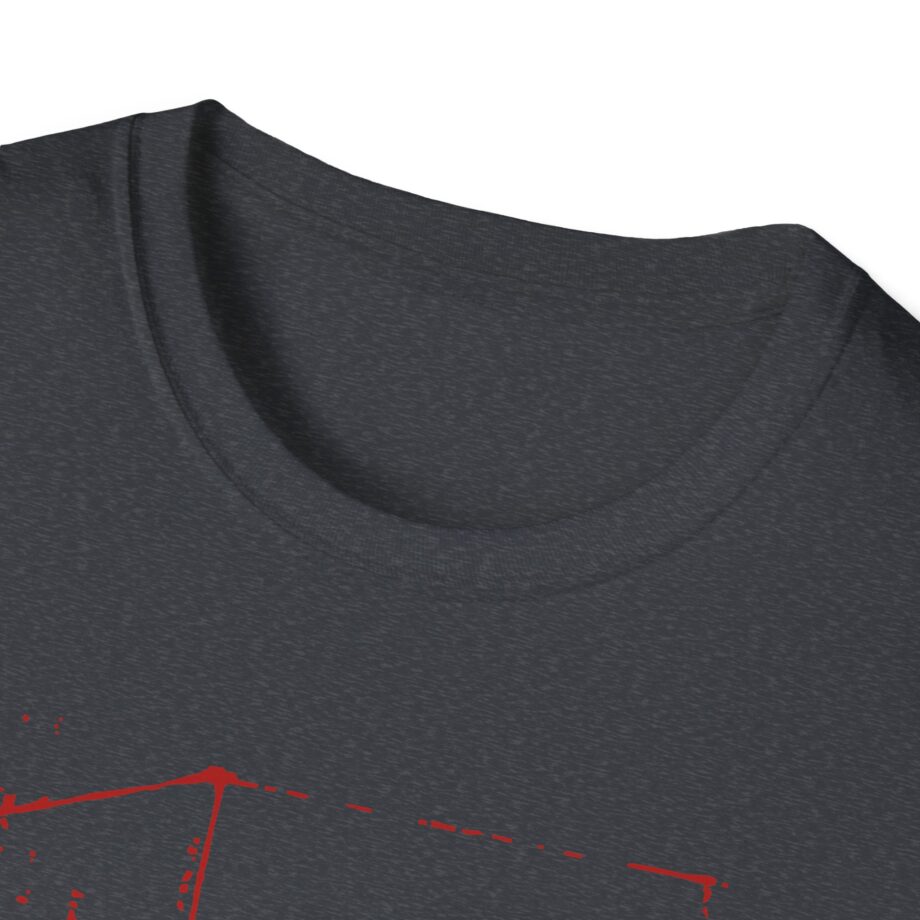 The Sisters Of Mercy Red Scream Unisex Softstyle T-Shirt