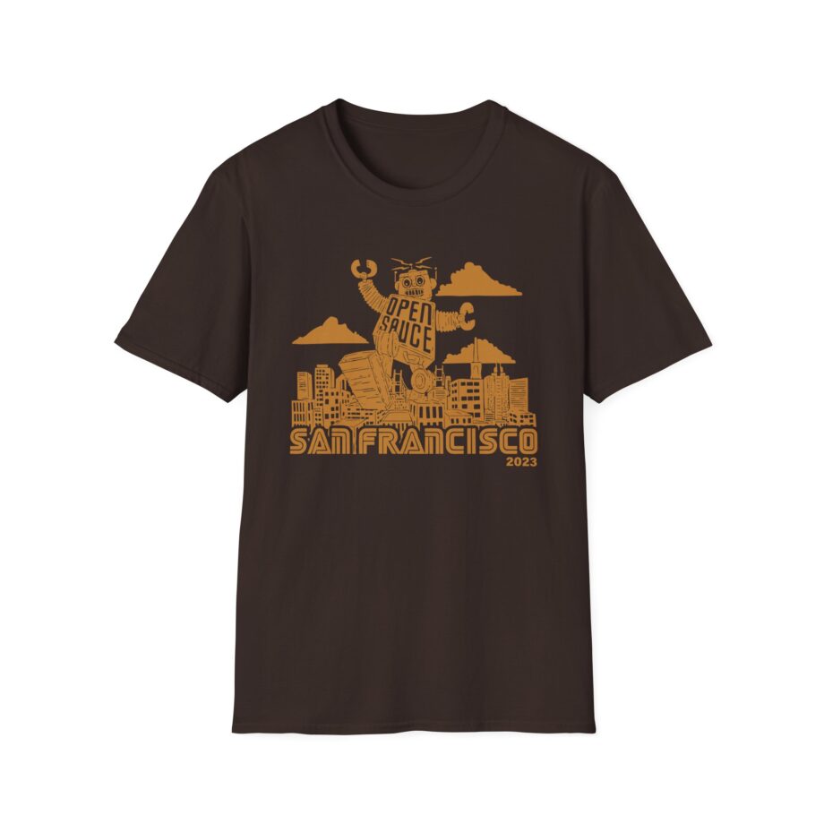 William Osman Open Sauce San Francisco Unisex Softstyle T-Shirt