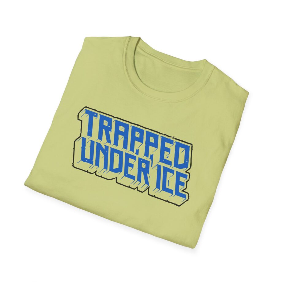 Trapped Under Ice Stacked 3d Logo Unisex Softstyle T-Shirt