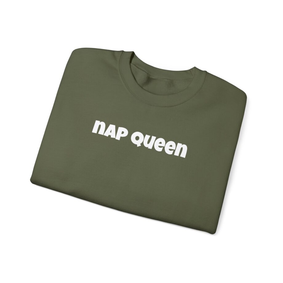 Slushy Noobz Nap Queen Unisex Heavy Blend Crewneck Sweatshirt