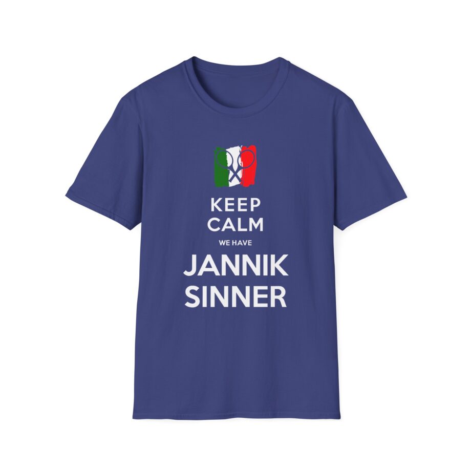 Jannik Sinner Keep Calm We Have  Unisex Softstyle T-Shirt