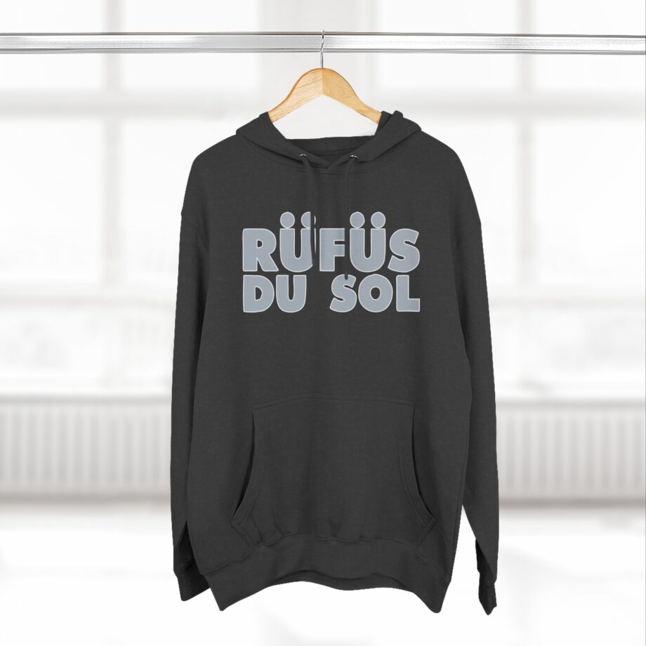 Rufus Du Sol Three-Panel Fleece Hoodie