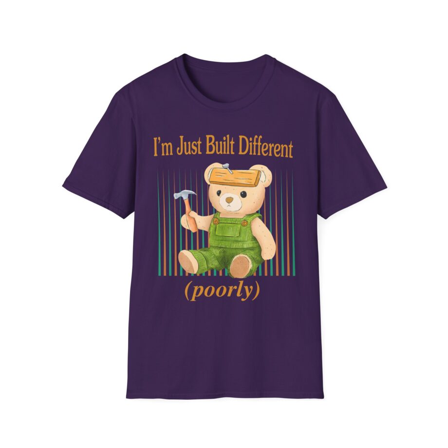 Philip Defranco Built Different Poorly Unisex Softstyle T-Shirt
