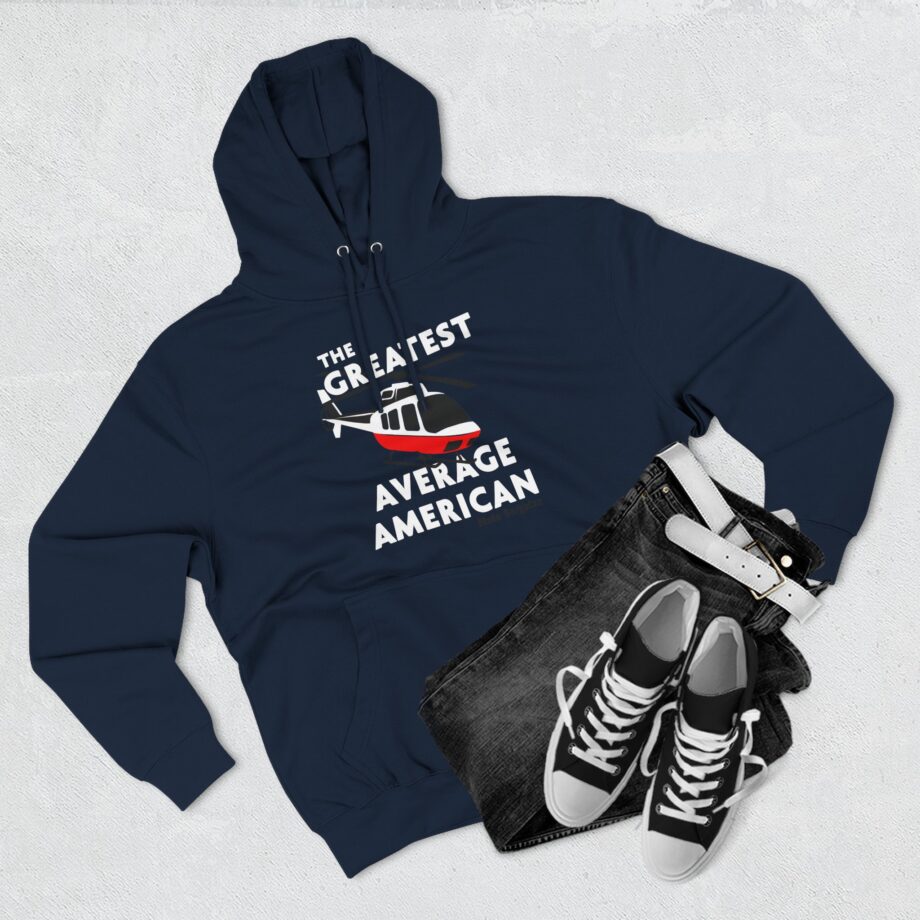 The Greatest Average American Nate Bargatze Three-panel Fleece Hoodie