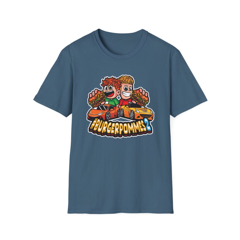 Burger Pommes  Unisex Softstyle T-Shirt