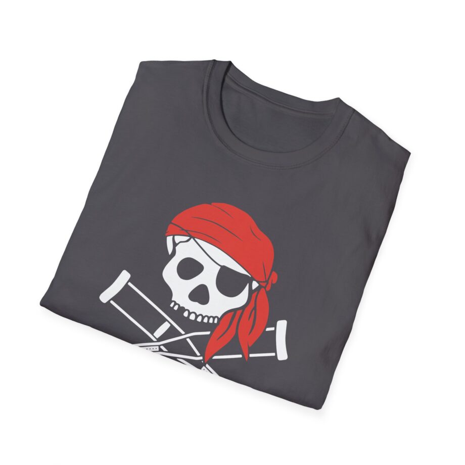 Jackass Skull and Crutches Unisex Softstyle T-Shirt