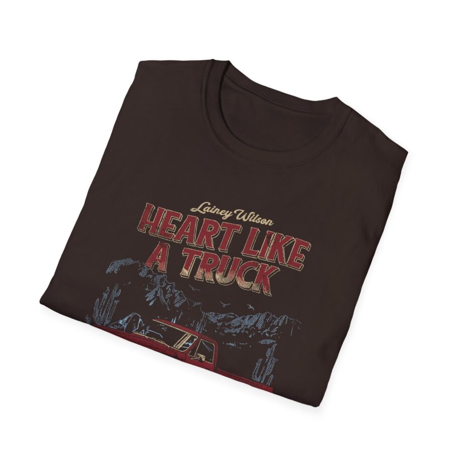 Lainey Wilson Heart Like a Truck Unisex Softstyle T-shirt