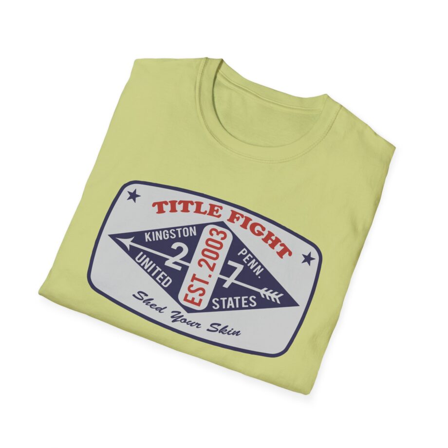 Title Fight Diamond  Unisex Softstyle T-Shirt