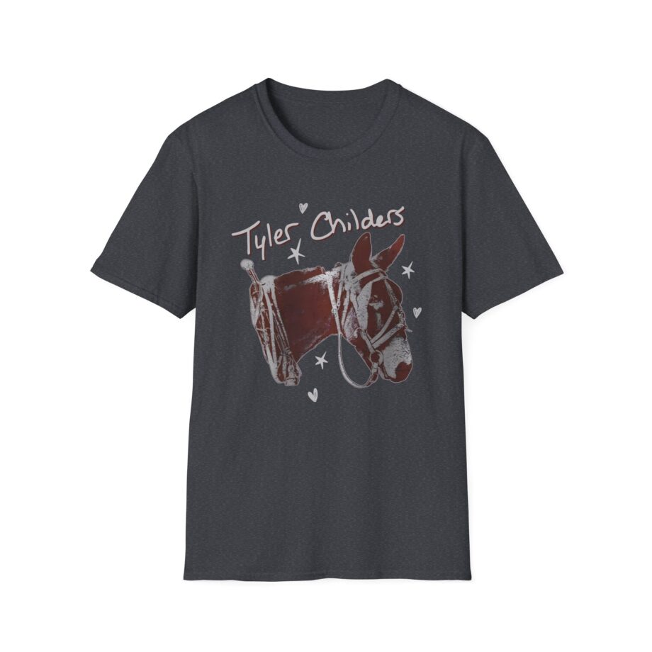 Tyler Childers Green Youth Mule Unisex Softstyle T-shirt
