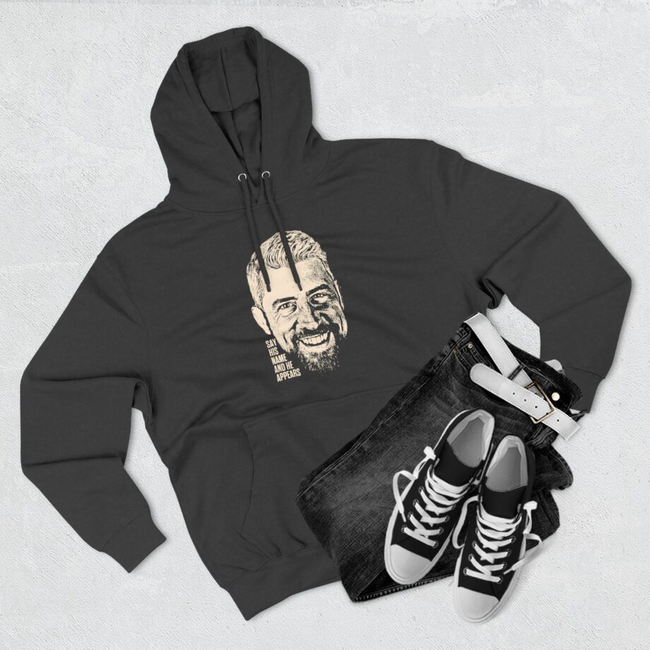 Joe Hendry Say His Name and He Appears Three-Panel Fleece Hoodie