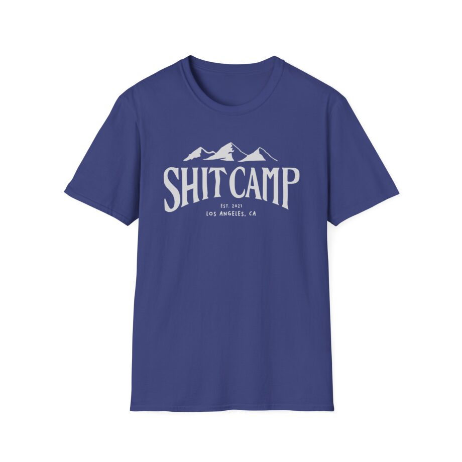 Qtcinderella Shit Camp Unisex Softstyle T-shirt