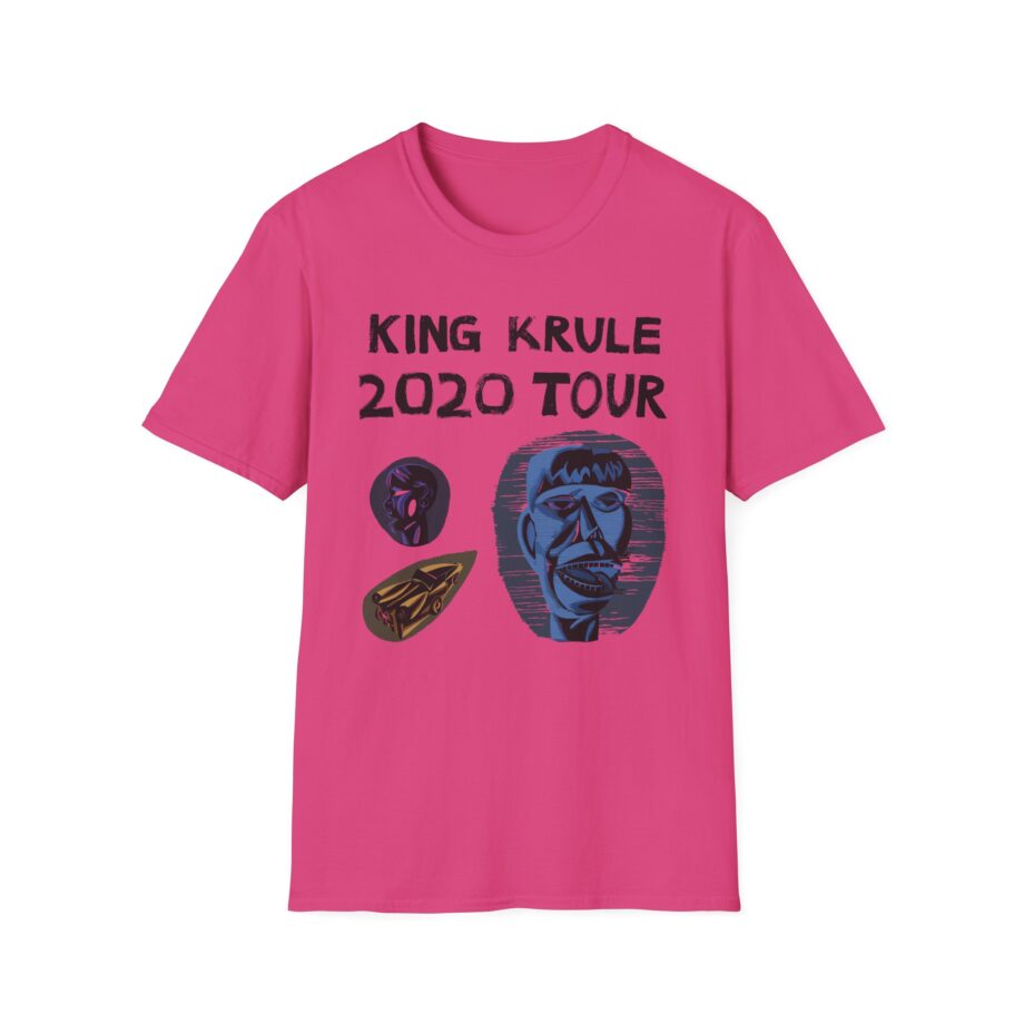 King Krule King Krule Tour Uk Europe Unisex Softstyle T-shirt