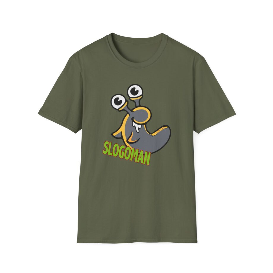 Slogoman Slogo Funny Unisex Softstyle T-Shirt
