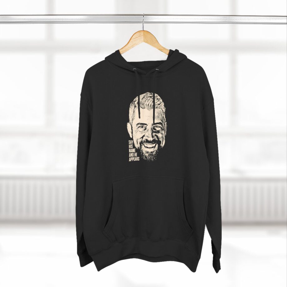 Joe Hendry Say His Name and He Appears Three-Panel Fleece Hoodie