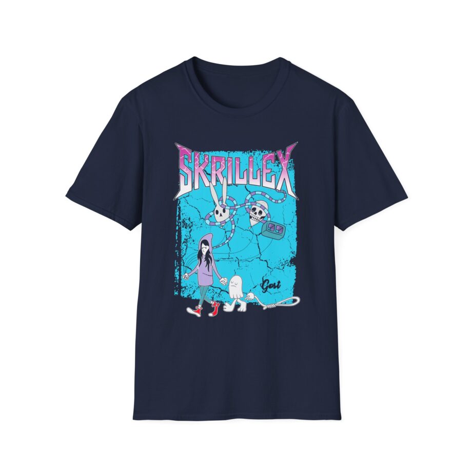 Skrillex Gost Album Cover  Unisex Softstyle T-Shirt