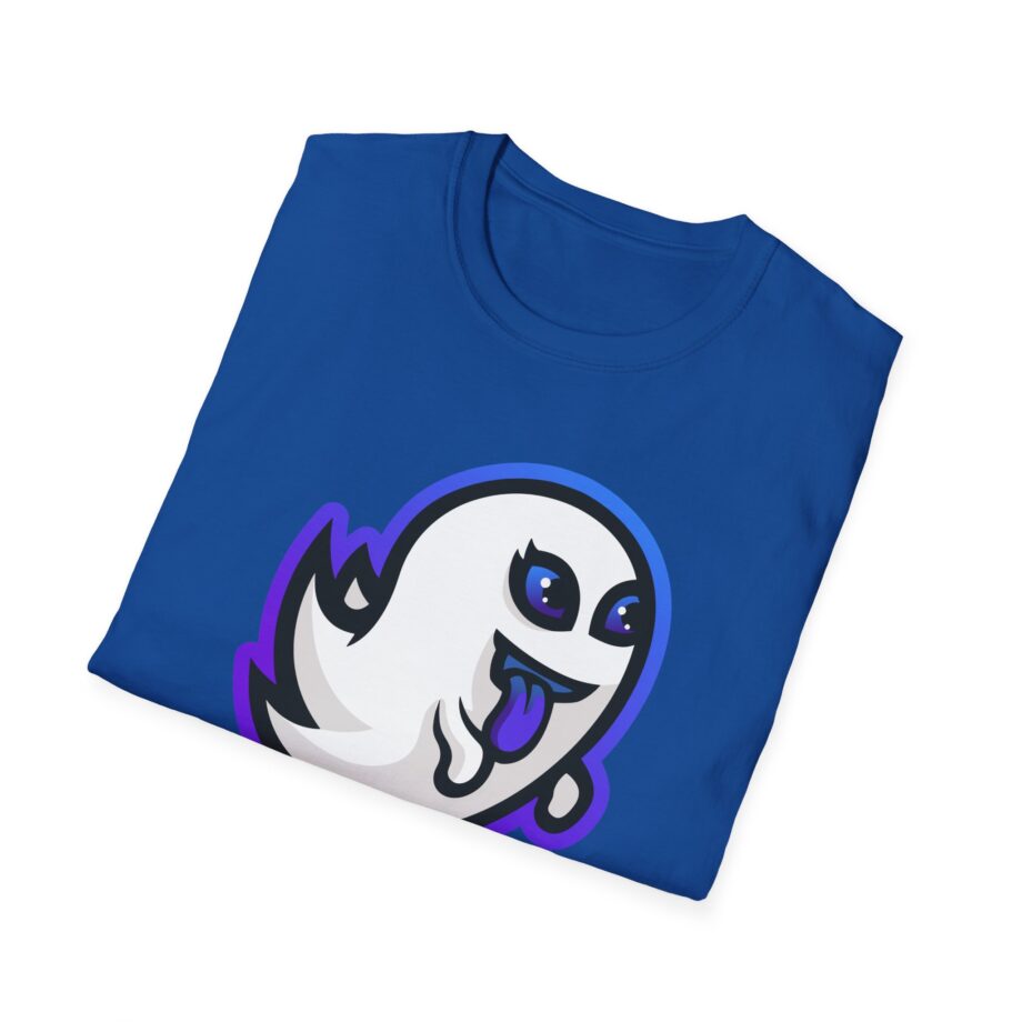 Ninja Ghosty Blue Dye Unisex Softstyle T-shirt
