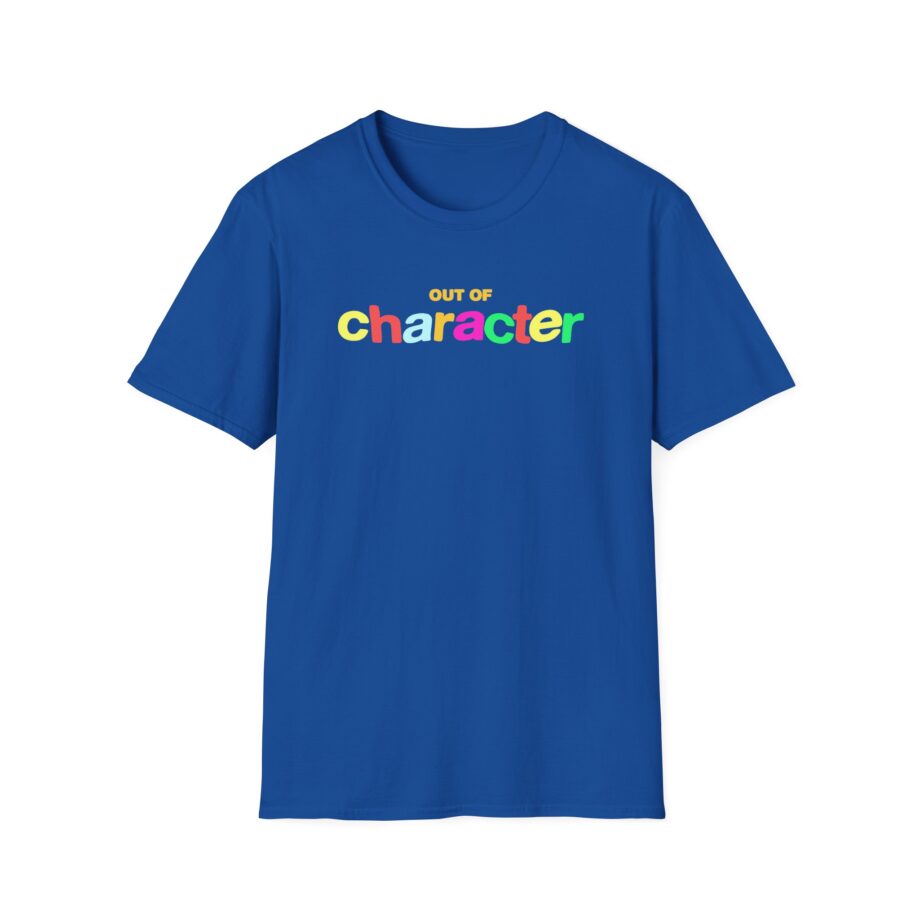 Slushy Noobz  Out Of Character Unisex Softstyle T-shirt