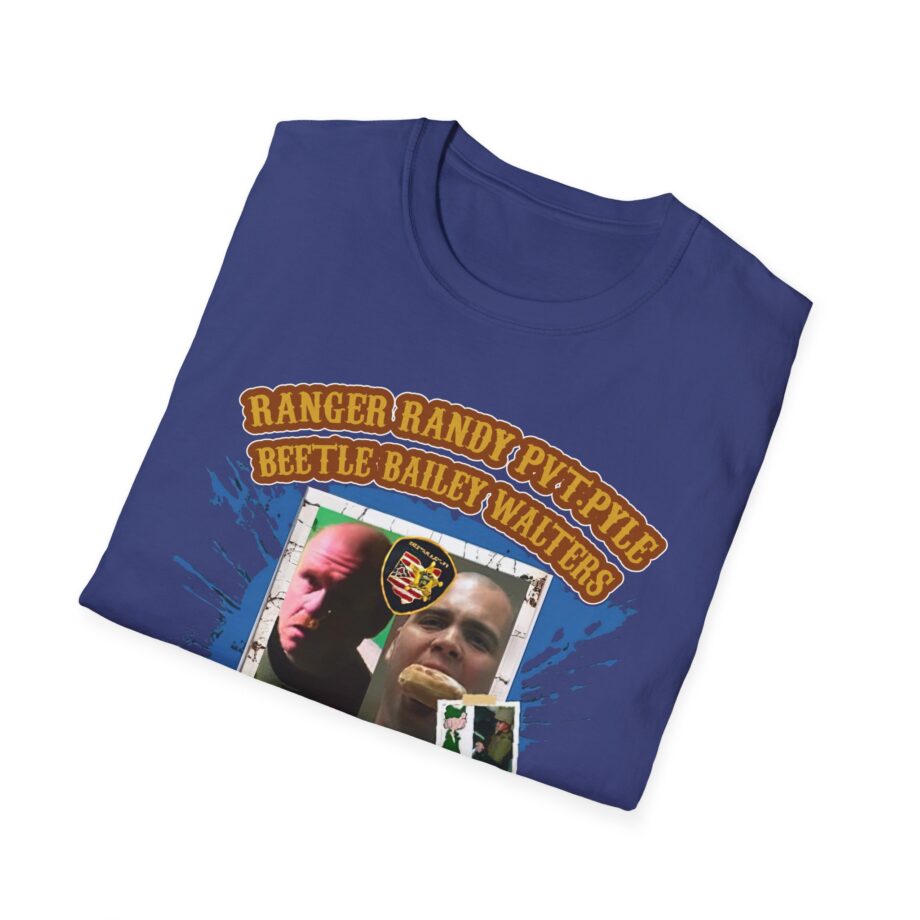 Afroman Ranger Randy Prvate Pyle Beetle Bailey Walters Unisex Softstyle T-Shirt