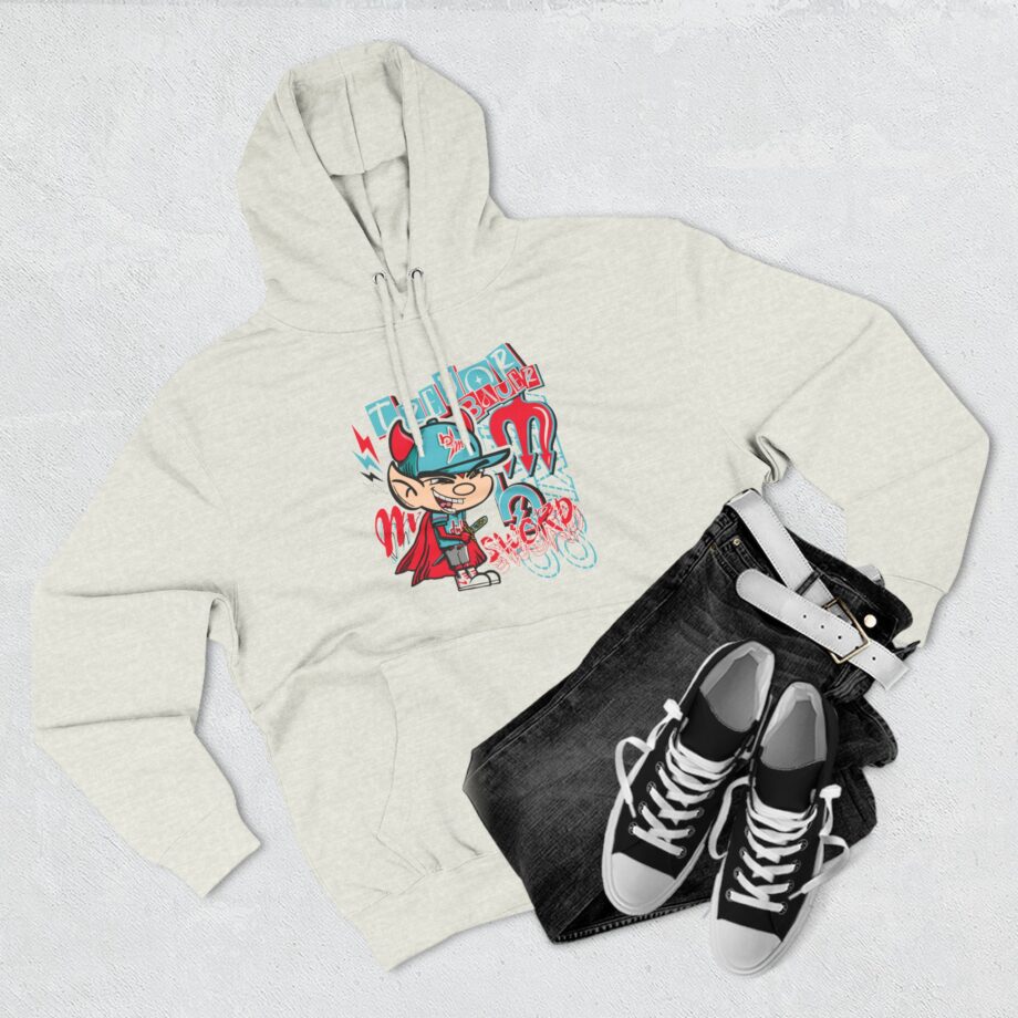 Trevor Bauer Diablo's Cartoon Three-Panel Fleece Hoodie