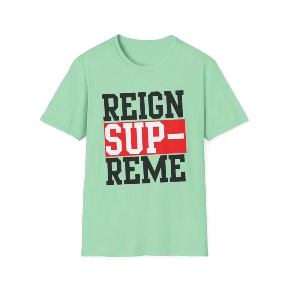 Reign Supreme Slant Logo Unisex Softstyle T-Shirt