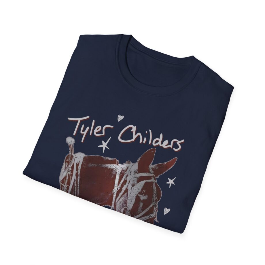 Tyler Childers Green Youth Mule Unisex Softstyle T-shirt