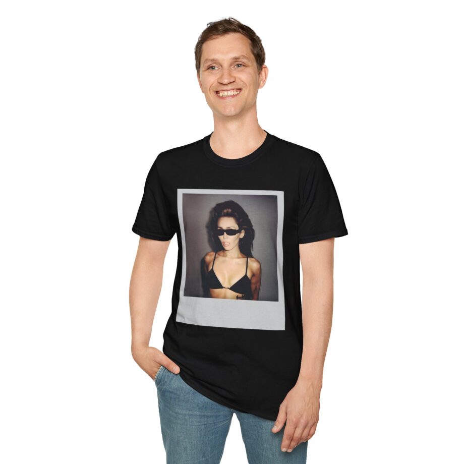 Miley Cyrus Polaroid Photo Unisex Softstyle T-Shirt