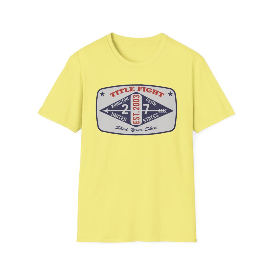 Title Fight Diamond  Unisex Softstyle T-Shirt
