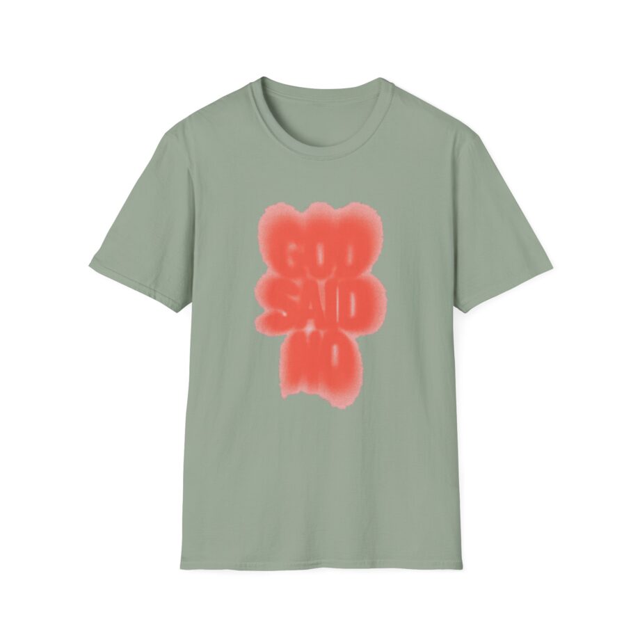 Omar Apollo God Said No Blur Unisex Softstyle T-shirt