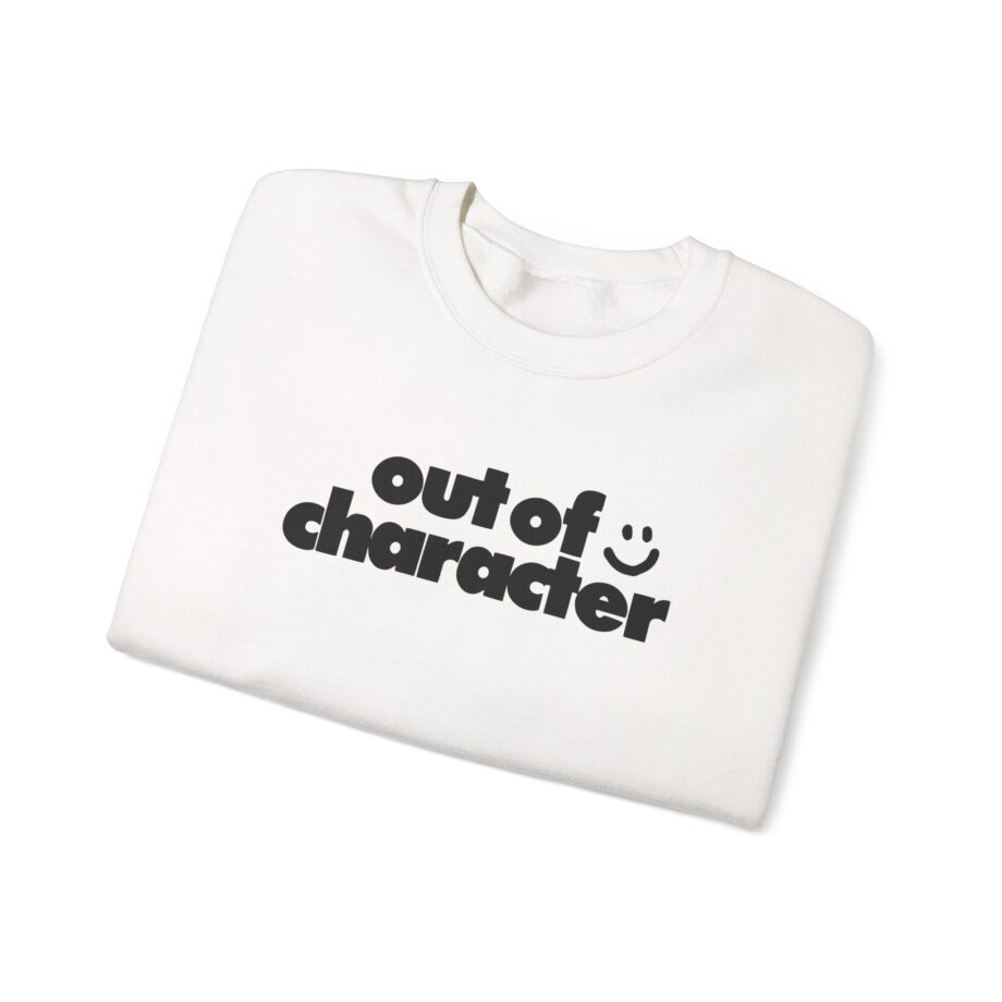 Slushy Noobz Out of Character Unisex Heavy Blend Crewneck Sweatshirt