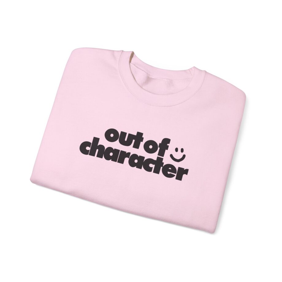 Slushy Noobz Out of Character Unisex Heavy Blend Crewneck Sweatshirt