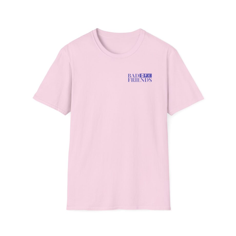 Bad Friends Rudy and Her Knives Lavender Unisex Softstyle T-shirt