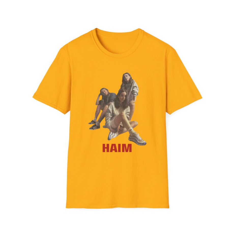 Haim Concert From the Year They Played Unisex Softstyle T-shirt