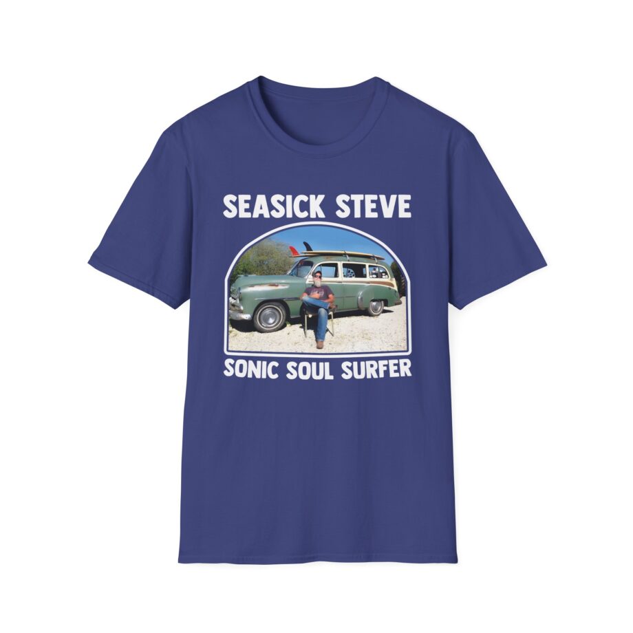 Seasick Steve Sonic Soul Surfer Unisex Softstyle T-Shirt