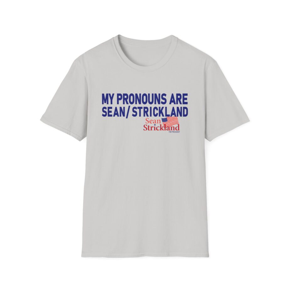 My Pronouns Are Sean Strickland Unisex Softstyle T-shirt