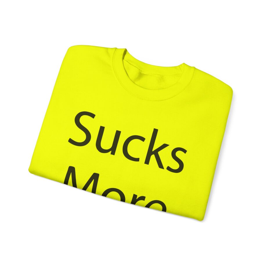Hamzah Sucks More Tee Unisex Heavy Blend Crewneck Sweatshirt