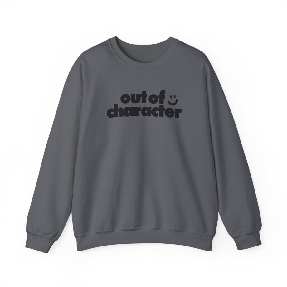 Slushy Noobz Out of Character Unisex Heavy Blend Crewneck Sweatshirt