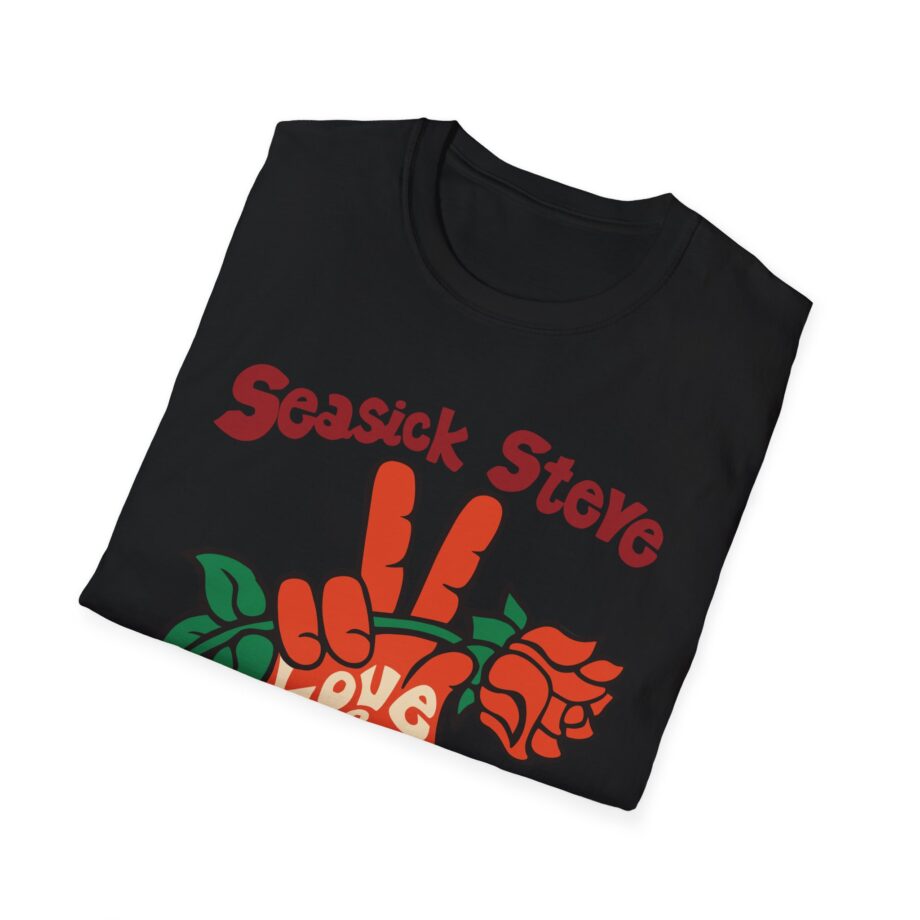 Seasick Steve Love & Peace Unisex Softstyle T-Shirt