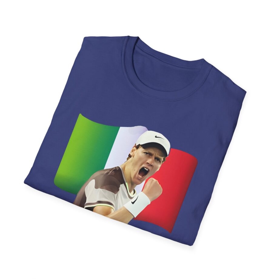 Jannik Sinner Italian Tennis Star Fan Unisex Softstyle T-Shirt