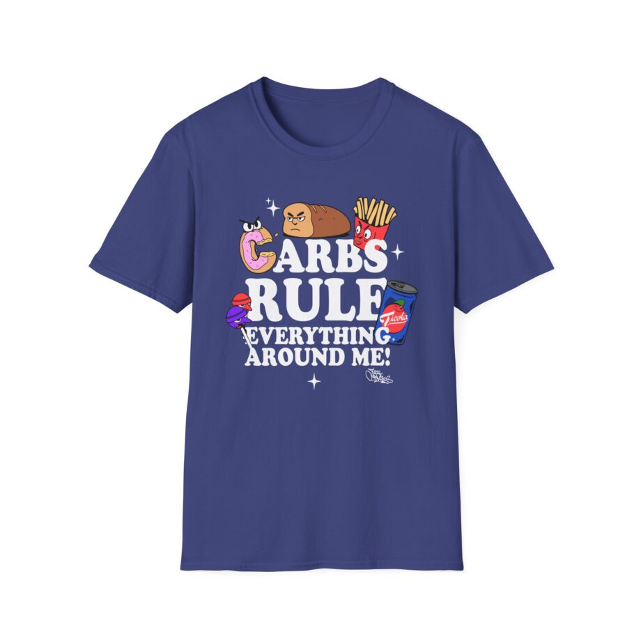 Method Man Carbs Rule Everything Around Me Unisex Softstyle T-shirt