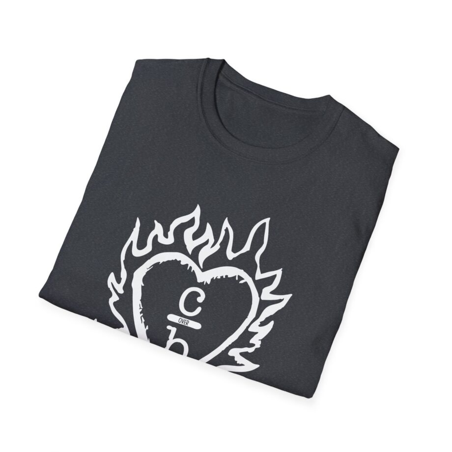 One Tree Hill Flame Heart Clothes Over Bros Unisex Softstyle T-Shirt