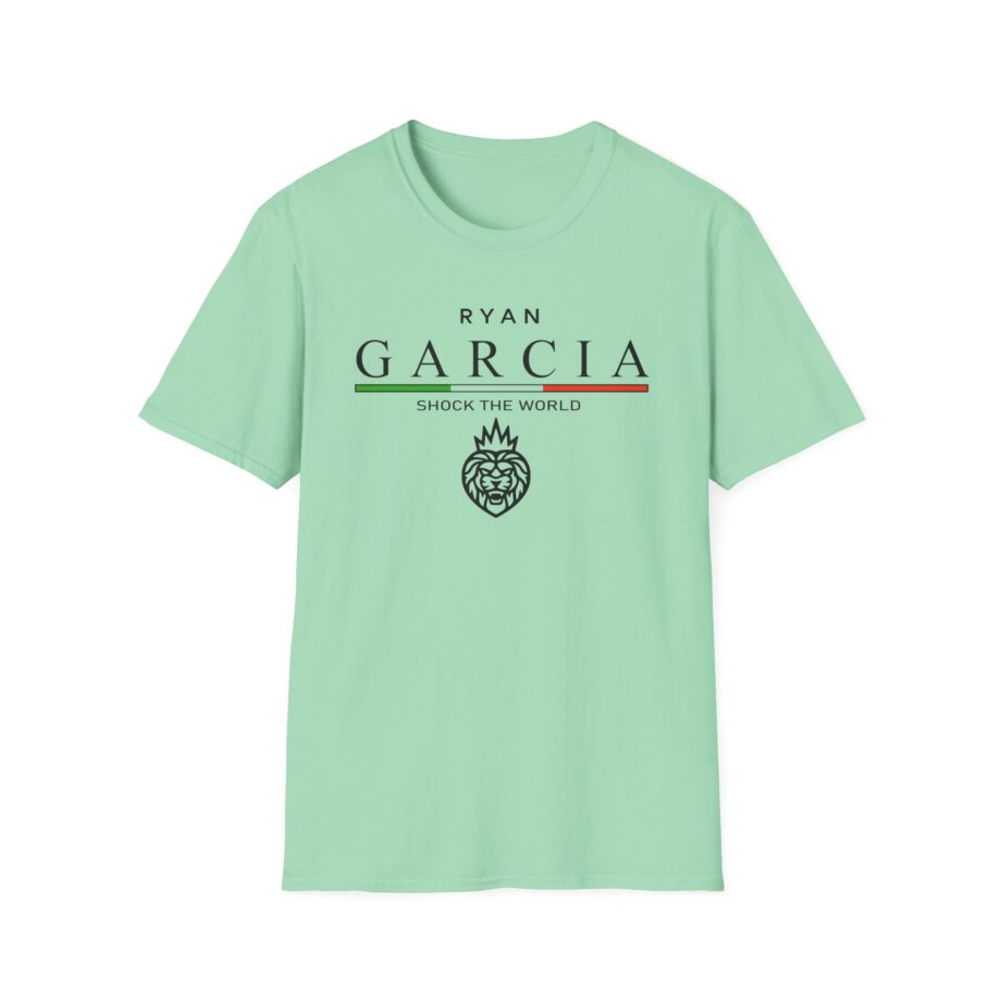 Ryan Garcia Shock the World Unisex Softstyle T-shirt