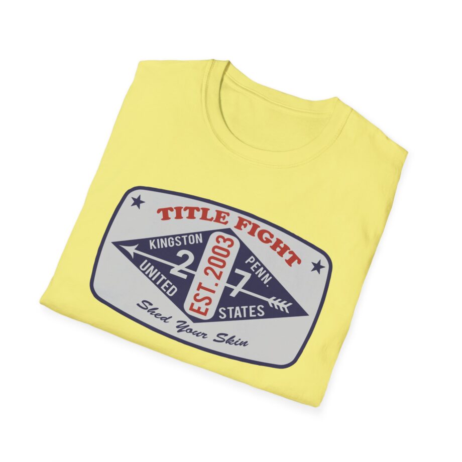 Title Fight Diamond  Unisex Softstyle T-Shirt
