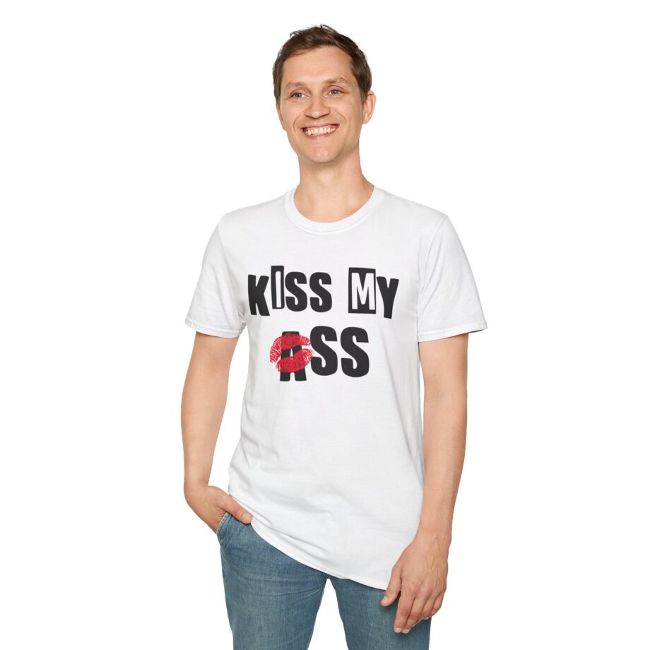 Jake Webber Kiss My Ass Unisex Softstyle T-shirt