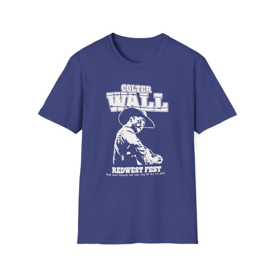 Colter Wall Redwest Fest Unisex Softstyle T-shirt